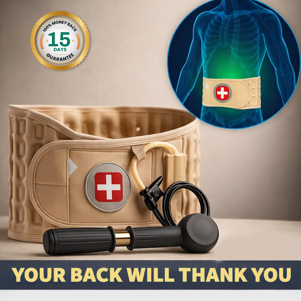 Spinal Air Traction Decompression Belt