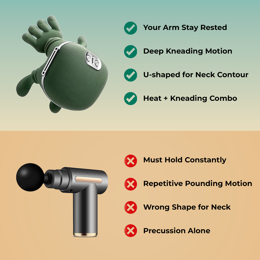 Siaasoo Neck & Shoulder Massager with Heat – Shiatsu Massage for Pain Relief